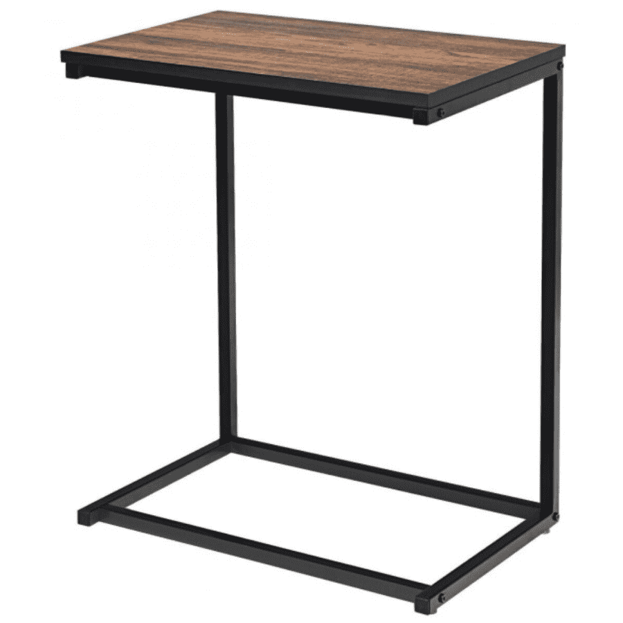 Costway 26" C-Shaped Side Table for $35