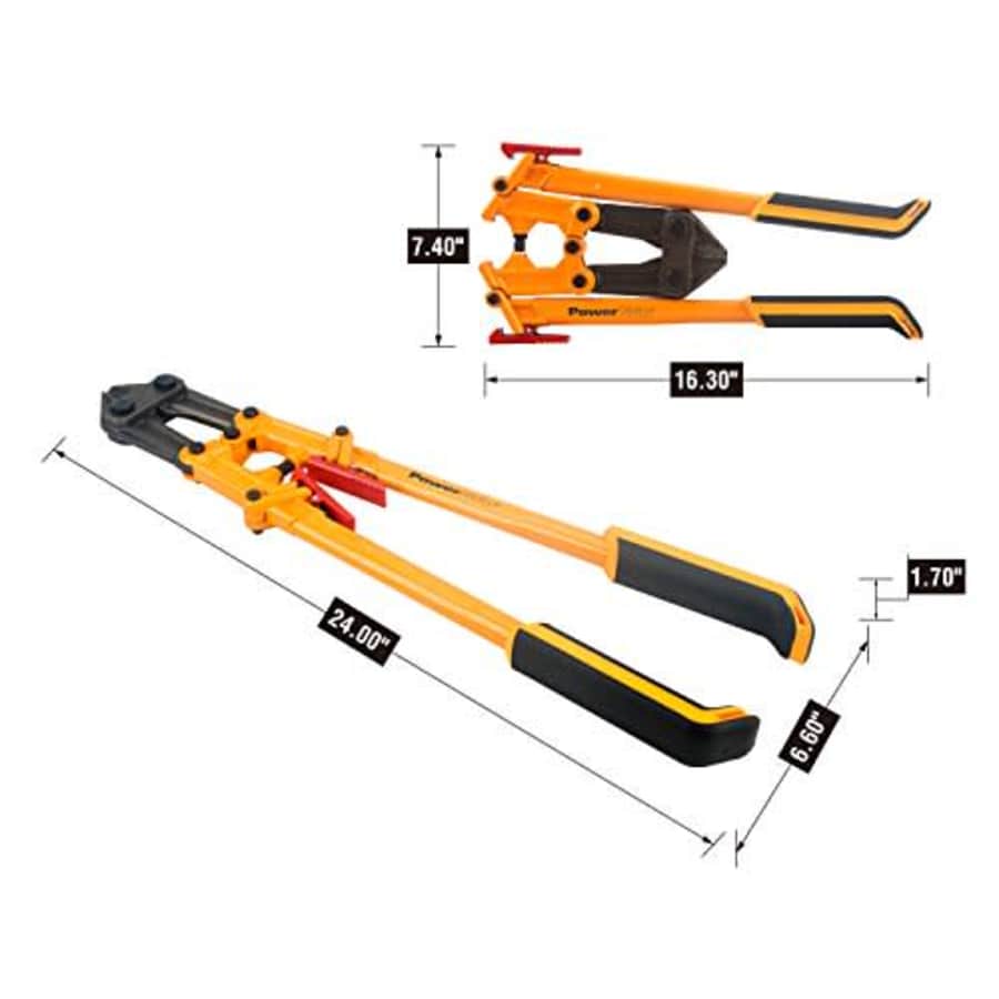 Olympia Tools Power Grip Bolt Cutter, 39-124, 24 Inches for $73