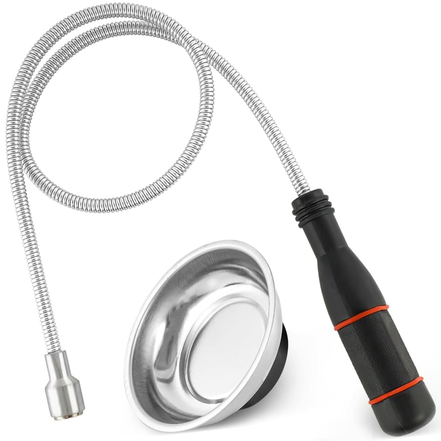 Flexible Magnetic Pickup Tool w/ Tray for $7 Flexible Magnetic Pickup Tool w/ Tray for $7
