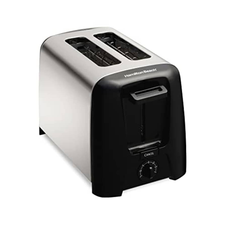 Hamilton Beach Extra-Wide Slot Toaster with Shade Selector, Auto-Shutoff, Cancel Button and Toast for $22