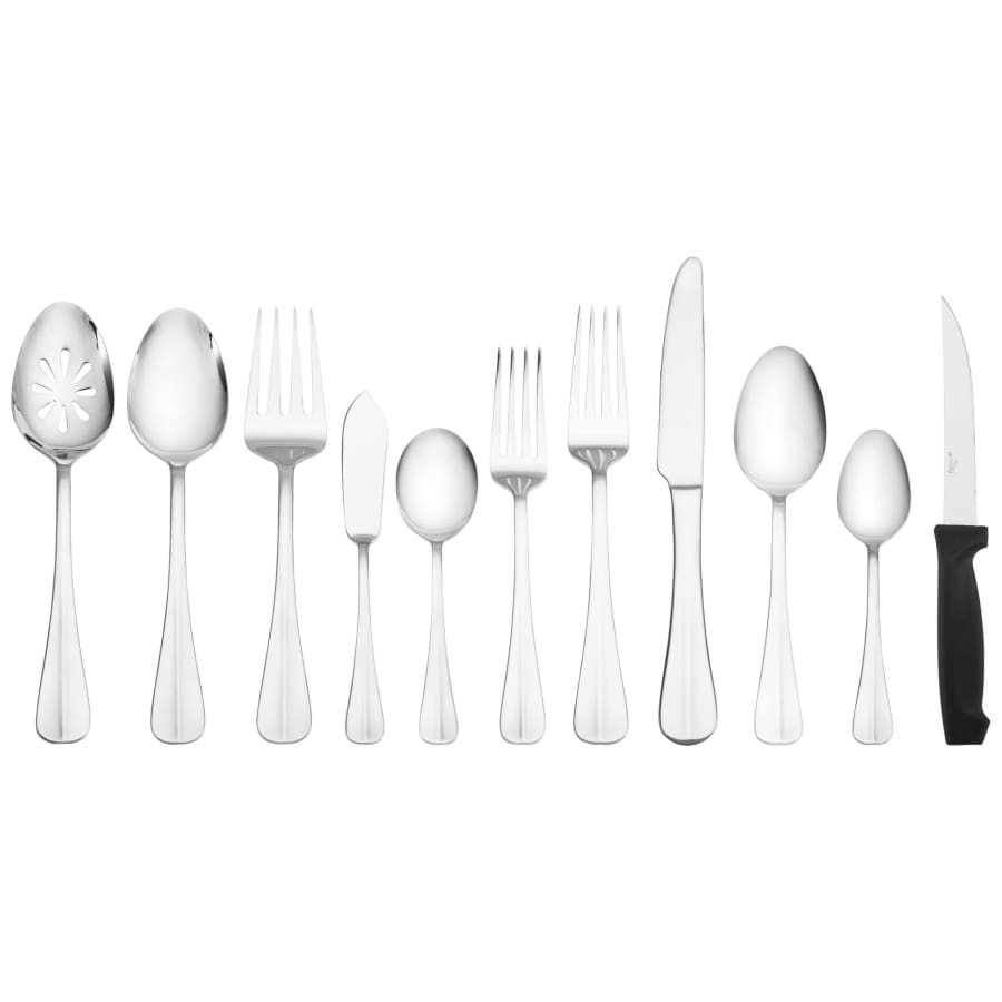 International Silver Simplicity 53-Piece Flatware Set for $34