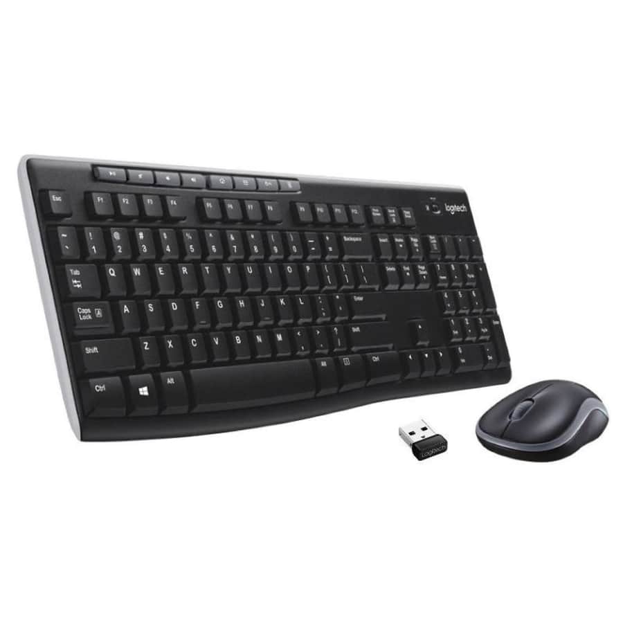 Logitech MK270 Wireless Keyboard and Mouse Combo: $20