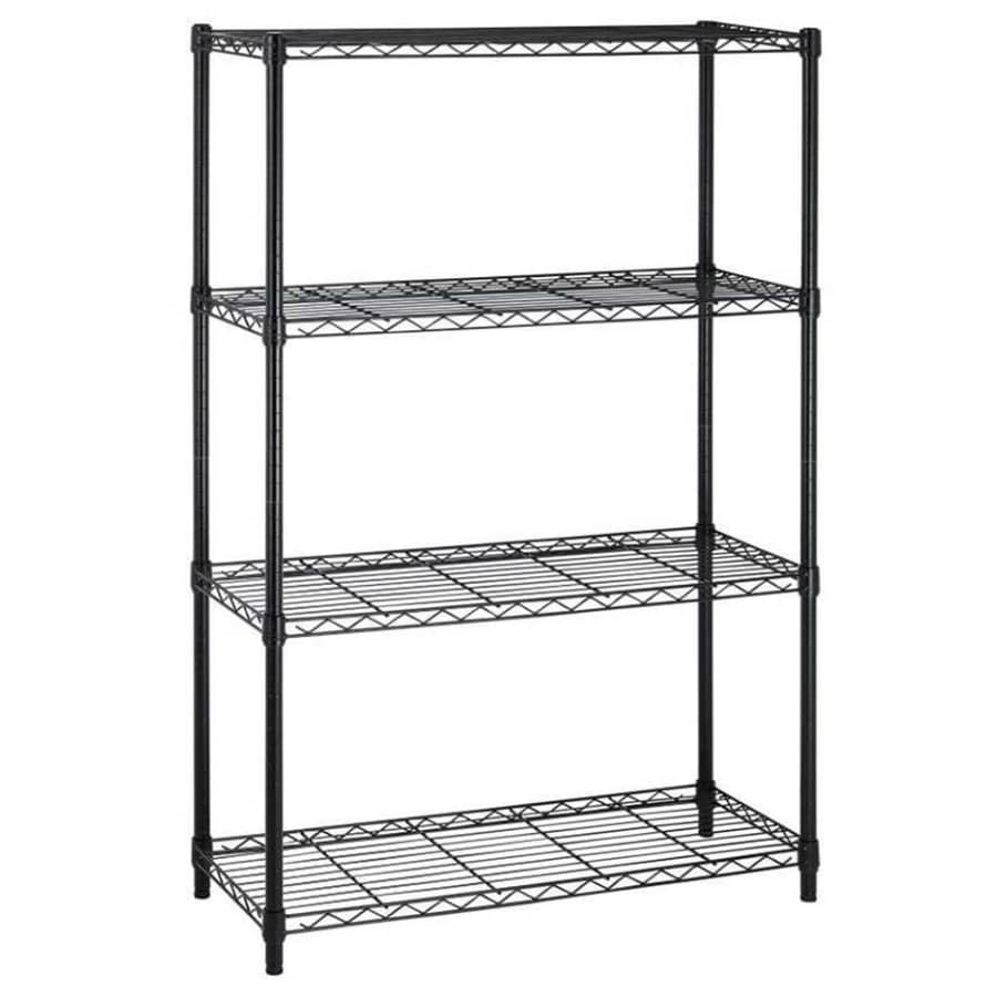BestOffice 4-Shelf Height Adjustable Wire Shelving Unit: $37.99 BestOffice 4-Shelf Height Adjustable Wire Shelving Unit: $37.99