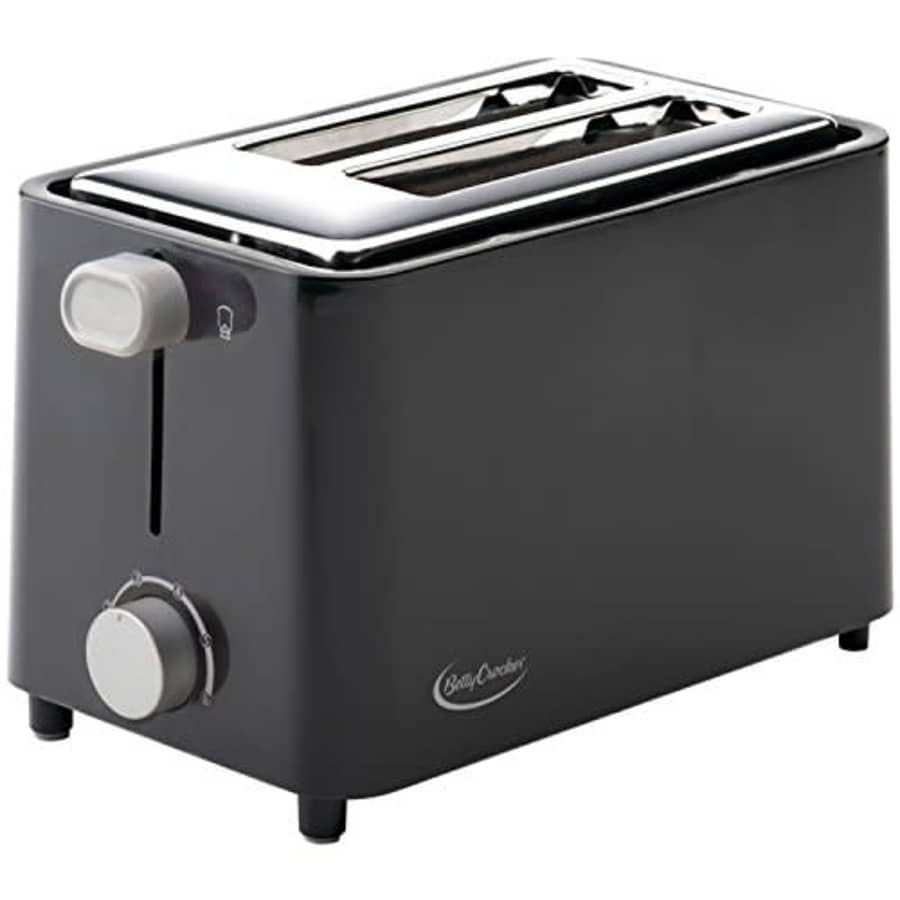 Betty Crocker RA28686 2-Slice Toaster (Black) for $16