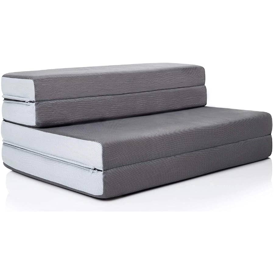 Lucid 4" Twin Folding Sofa and Play Mat for $135 Lucid 4" Twin Folding Sofa and Play Mat for $135