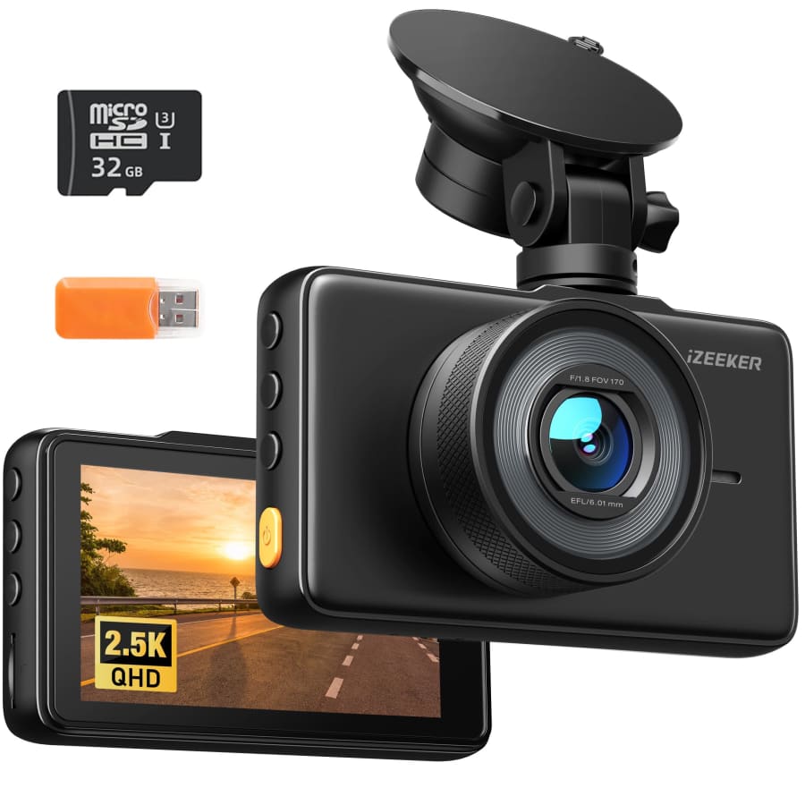 iZeeker 1440p Dash Cam for $26 iZeeker 1440p Dash Cam for $26