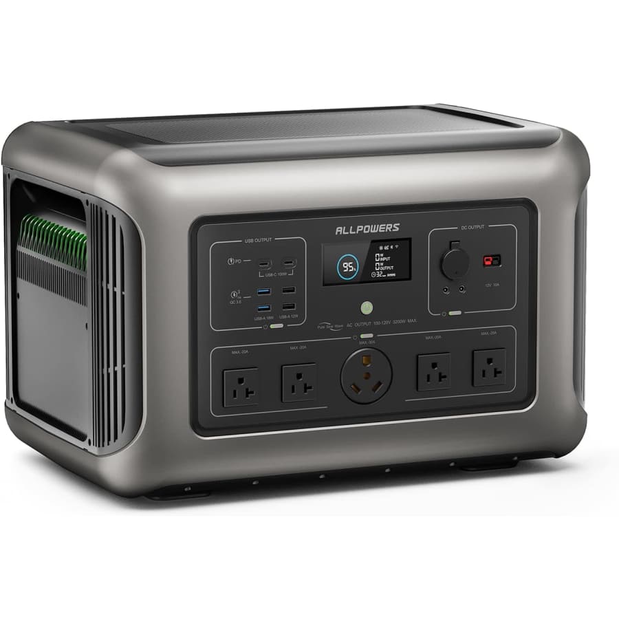 AllPowers R3500 3,200W 3,168Wh Portable Power Station for $1,400