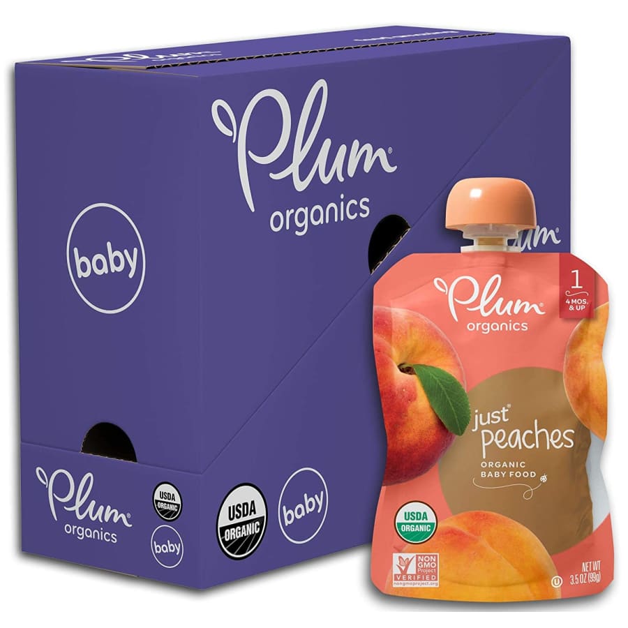 Plum Organics Stage 1 Organic Baby Food 3.5-oz. 6-Pack for $7.92 via Sub & Save