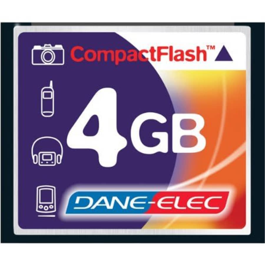 Dane Elec Olympus E-10 Digital Camera Memory Card 4GB CompactFlash Memory Card for $17