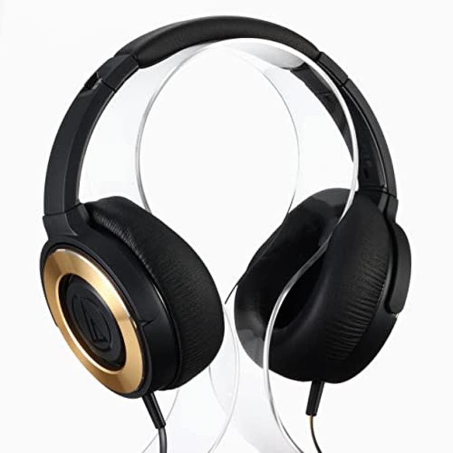 audio-technica SOLID BASS Portable Headphone Black Gold ATH-WS550 BGD for $94 audio-technica SOLID BASS Portable Headphone Black Gold ATH-WS550 BGD for $94