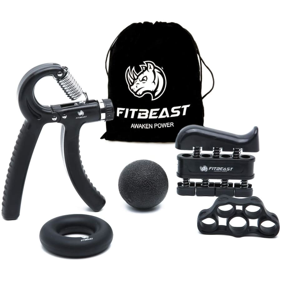 FitBeast Hand Grip Strengthener 5-Piece Kit for $10 FitBeast Hand Grip Strengthener 5-Piece Kit for $10
