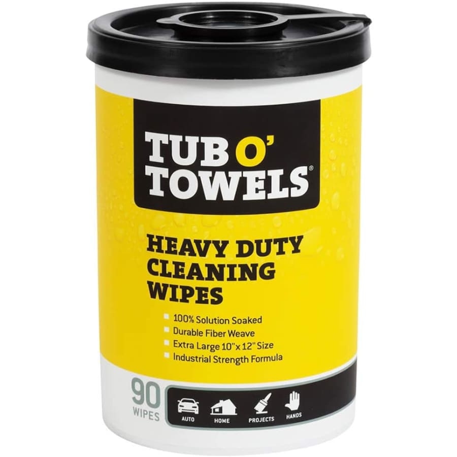 Tub O' Towels Cleaning Wipes 90-Count Canister for $15