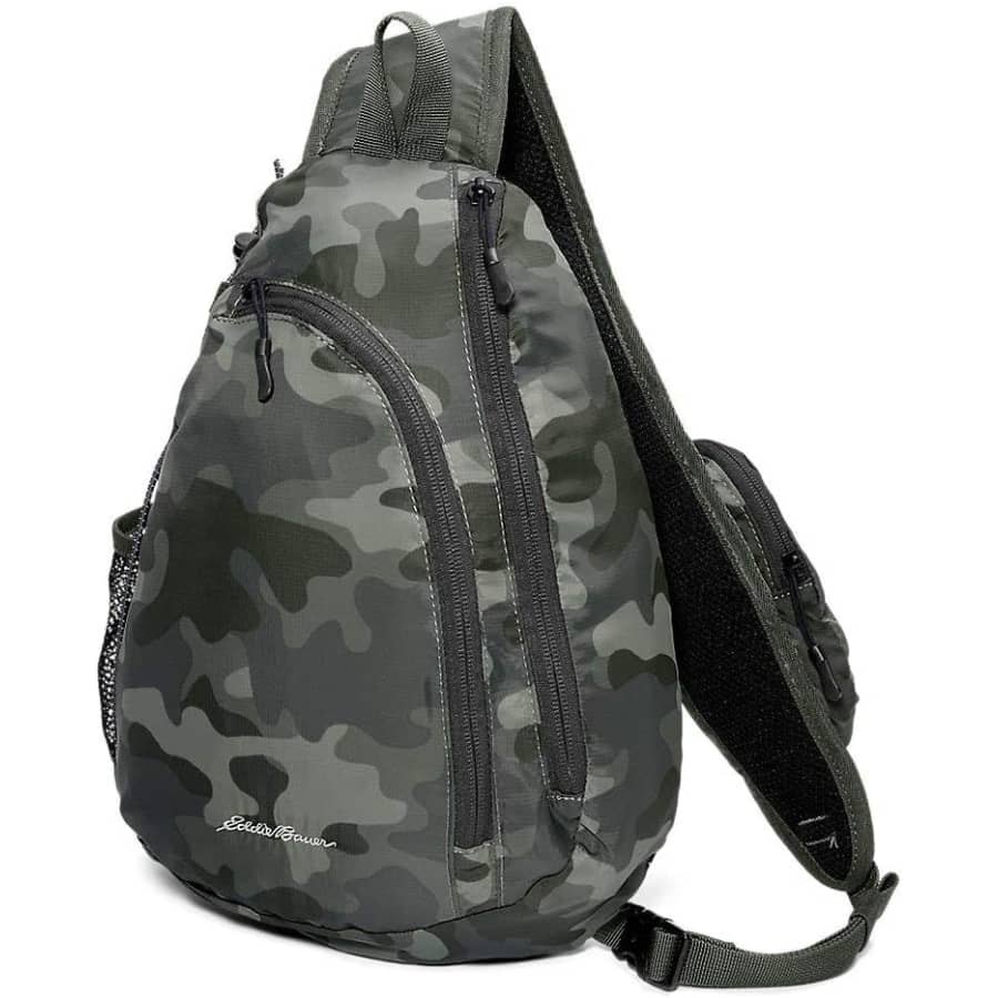 Eddie Bauer Ripstop Sling Backpack for $18 Eddie Bauer Ripstop Sling Backpack for $18