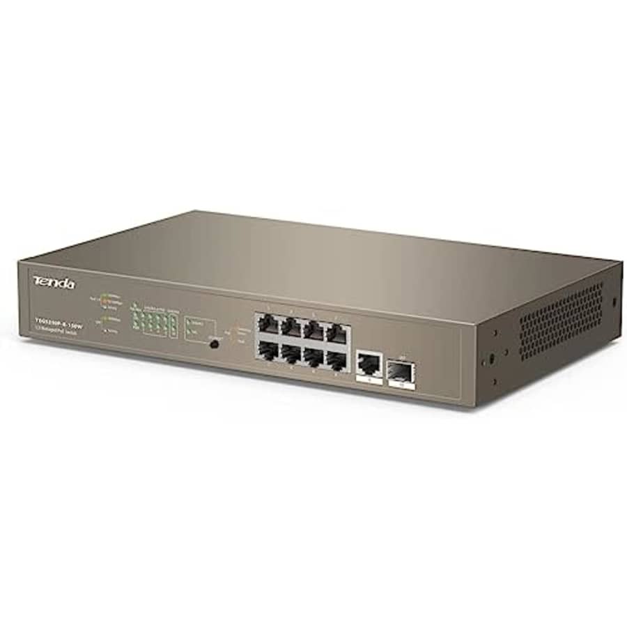 Tenda TEG5310P, Managed 3 Layer Gigabit PoE Switch, Enterprise 10 Port PoE Switch with 8 x PoE+ @ for $85 Tenda TEG5310P, Managed 3 Layer Gigabit PoE Switch, Enterprise 10 Port PoE Switch with 8 x PoE+ @ for $85