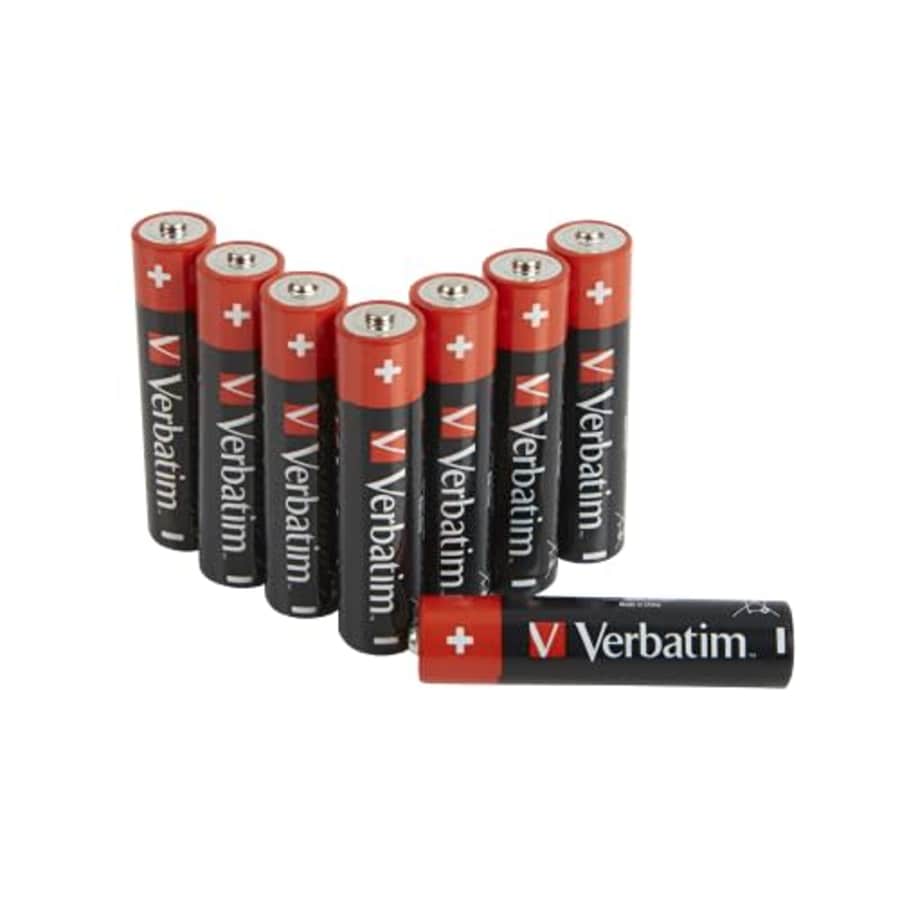 Verbatim Alkaline Battery AAA 10 Pack Blister AAA Alkaline, W125625545 (Blister AAA Alkaline for $11 Verbatim Alkaline Battery AAA 10 Pack Blister AAA Alkaline, W125625545 (Blister AAA Alkaline for $11