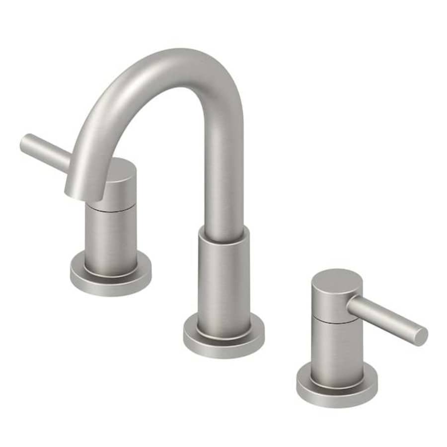 Allen + Roth Harlow 2-Handle Widespread WaterSense Bathroom Sink Faucet w/ Drain for $79
