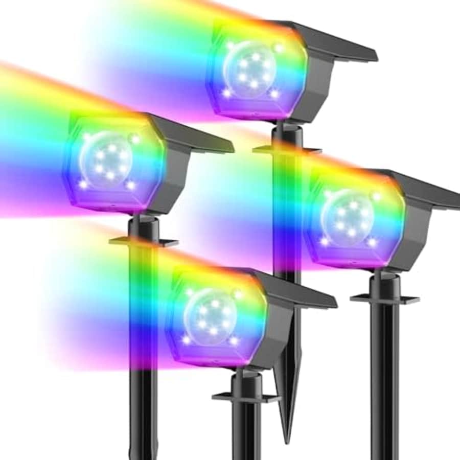 Solar Spot Light 4-Pack for $20