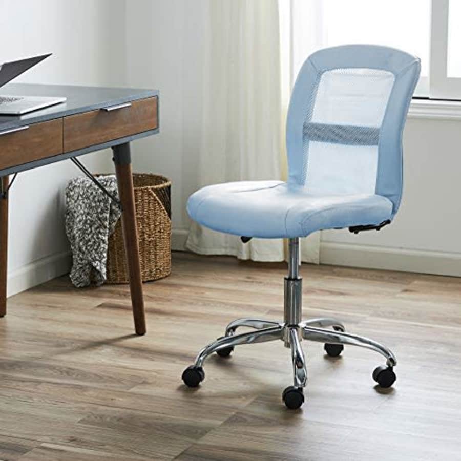 Serta Essential Mesh Low-Back Computer Desk Task Chair with No Arms for Home Office or Conference for $124