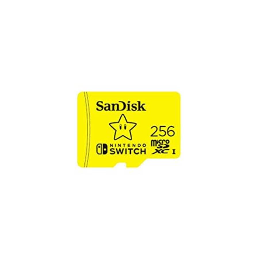 SanDisk 256GB microSDXC UHS-I Memory Card for Nintendo Switch for $29