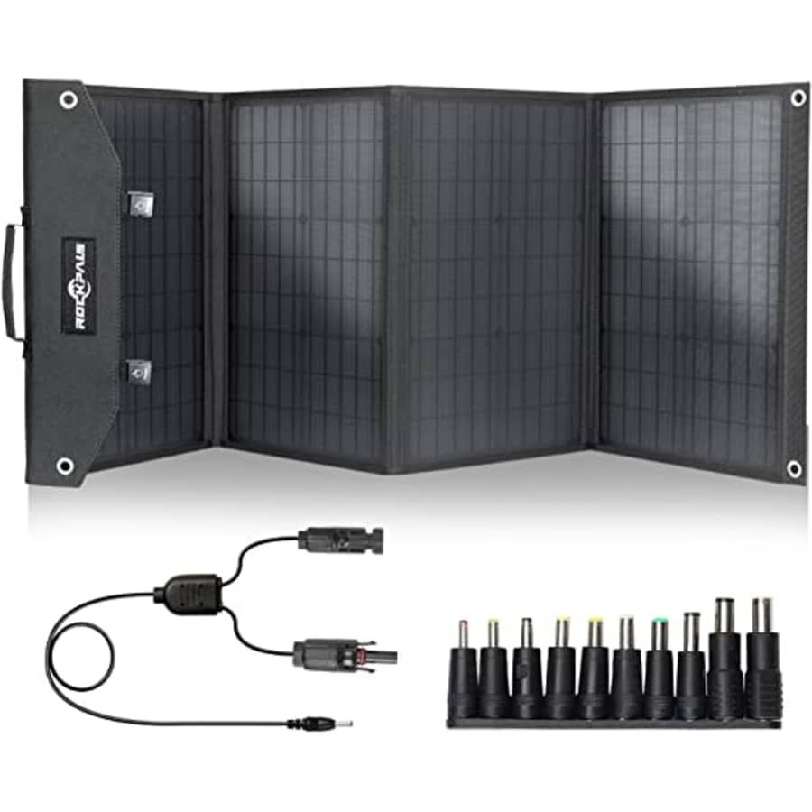 Rockpals 100W Solar Panel Charger for $260
