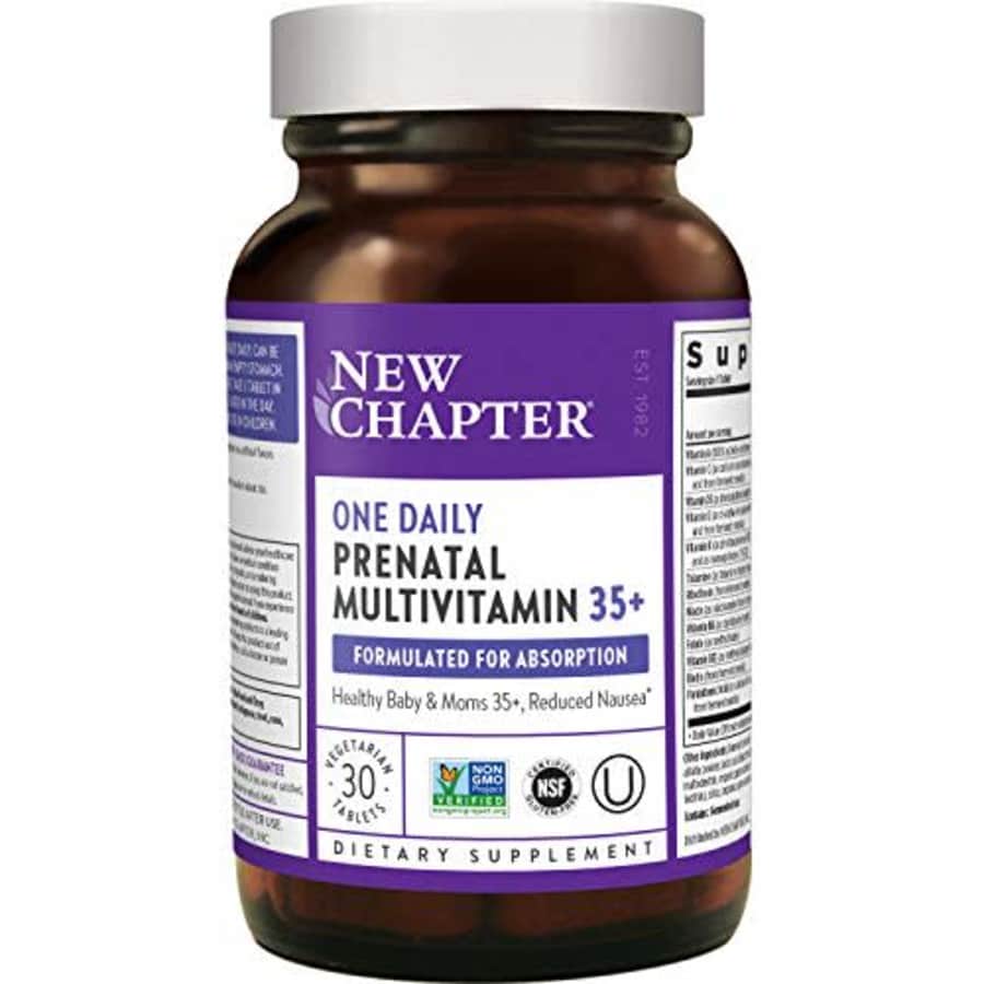 New Chapter Prenatal Vitamins Prenatal Multivitamin with Methylfolate + Choline for Healthy Mom and for $25