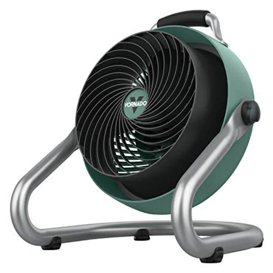 Vornado 293 Large Heavy Duty Air Circulator Shop Fan, Green for $140 Vornado 293 Large Heavy Duty Air Circulator Shop Fan, Green for $140