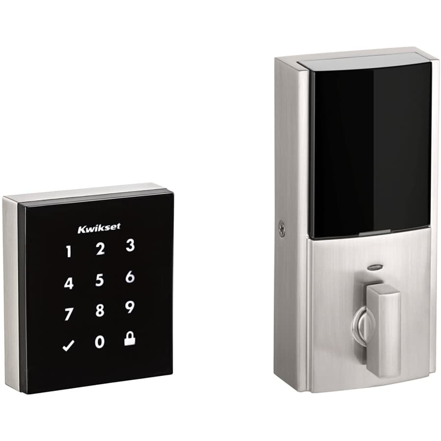 Kwikset Obsidian Keyless Electronic Touchscreen Smart Deadbolt w/ Z-Wave for $90 Kwikset Obsidian Keyless Electronic Touchscreen Smart Deadbolt w/ Z-Wave for $90