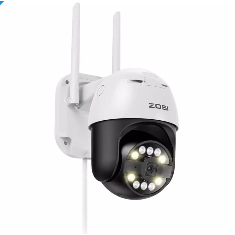 Zosi 4K PTZ Wireless WiFi Security Camera for $46 Zosi 4K PTZ Wireless WiFi Security Camera for $46