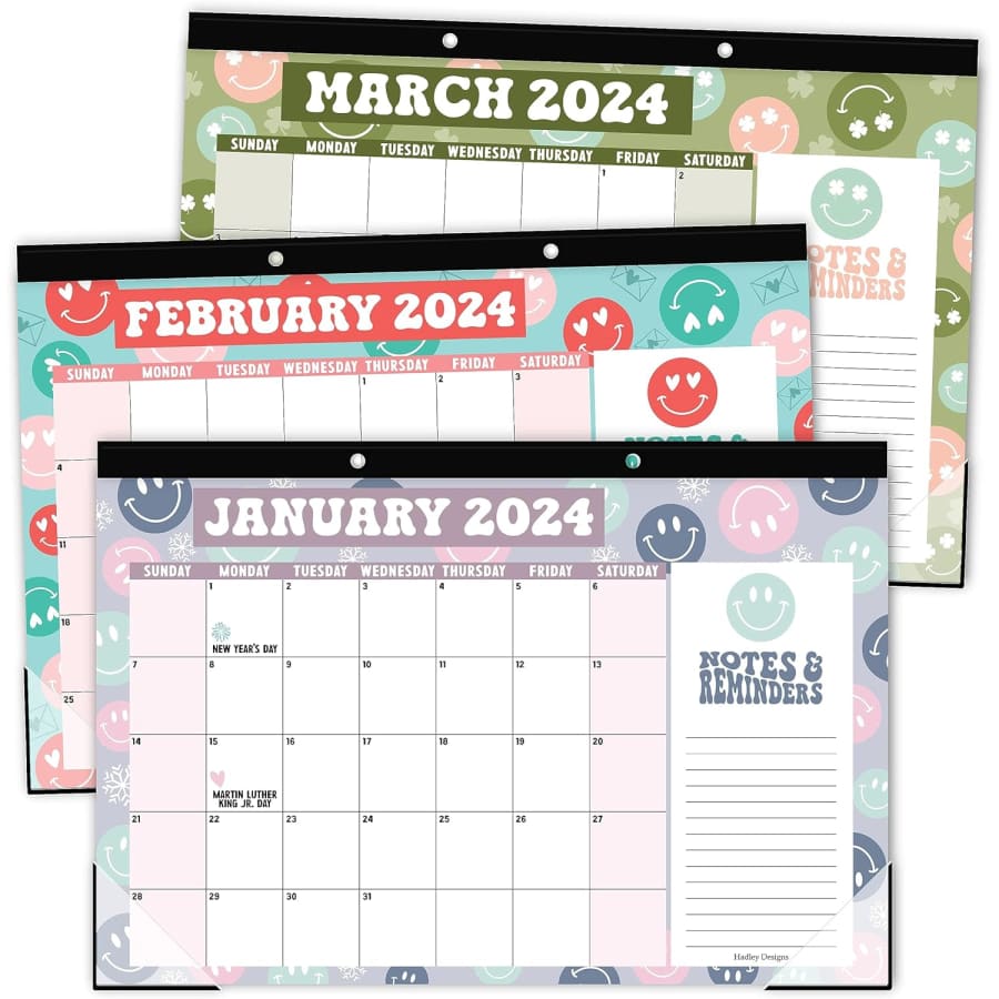 Hadley Designs 2024-2025 Retro Desk Calendar for $8 Hadley Designs 2024-2025 Retro Desk Calendar for $8