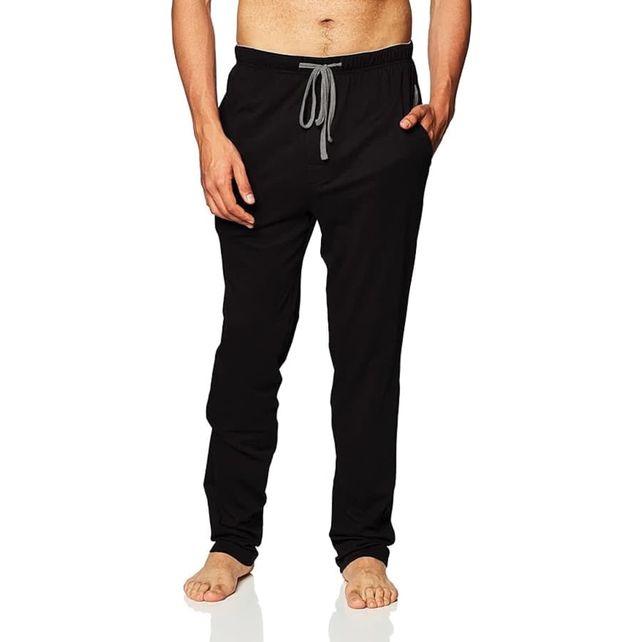 Hanes Men's Solid Knit Sleep Pants for $11 Hanes Men's Solid Knit Sleep Pants for $11