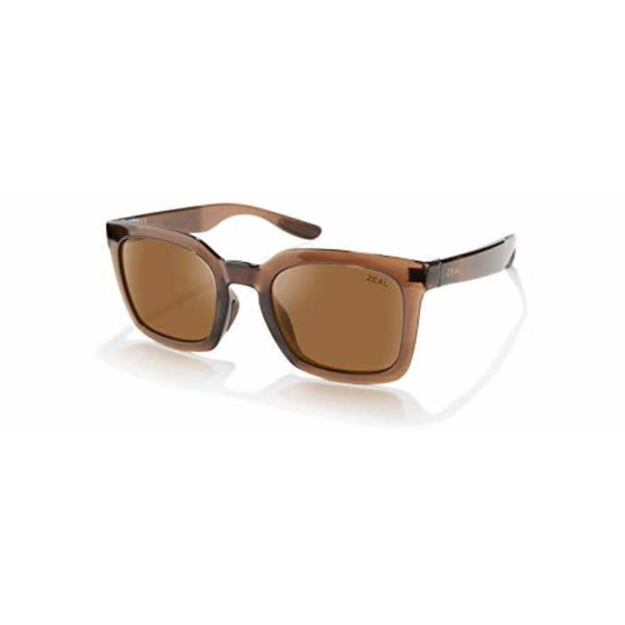 Zeal Optics Lolo | Women's Plant-Based Polarized Sunglasses - Gloss Maple/Polarized Copper Lens for $159 Zeal Optics Lolo | Women's Plant-Based Polarized Sunglasses - Gloss Maple/Polarized Copper Lens for $159