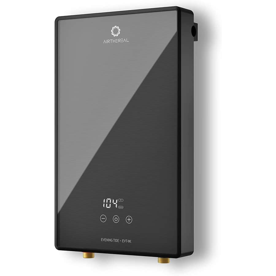 Airthereal Electric Tankless Water Heater for $128 Airthereal Electric Tankless Water Heater for $128