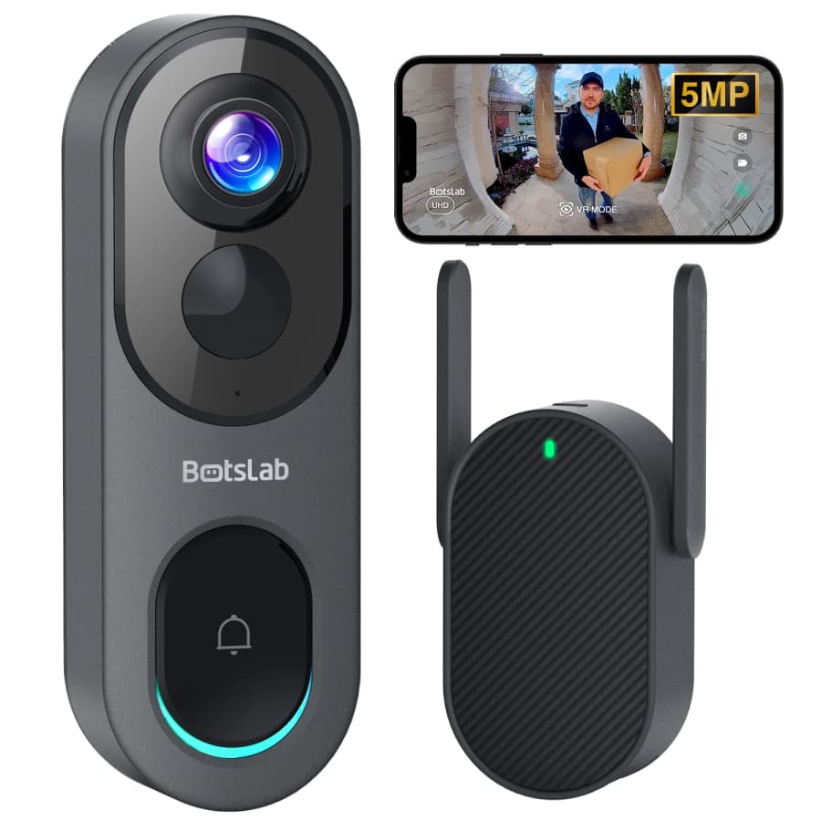 Botslab 5MP Video Doorbell for $90 w/ Prime Botslab 5MP Video Doorbell for $90 w/ Prime