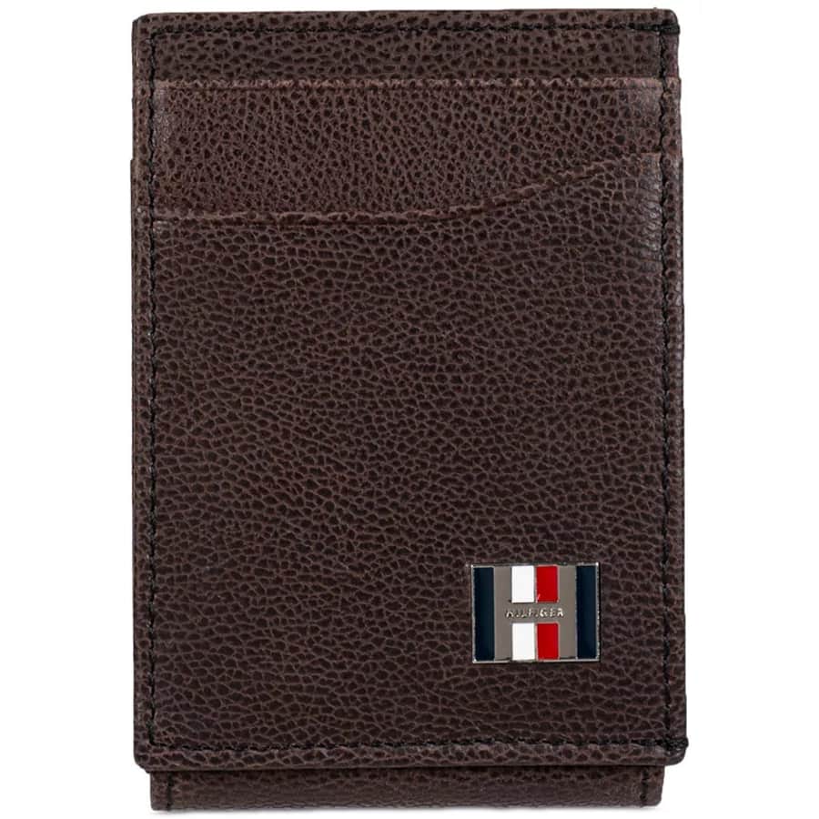 Tommy Hilfiger Men's Kerry RFID Leather Wallet for $18 Tommy Hilfiger Men's Kerry RFID Leather Wallet for $18