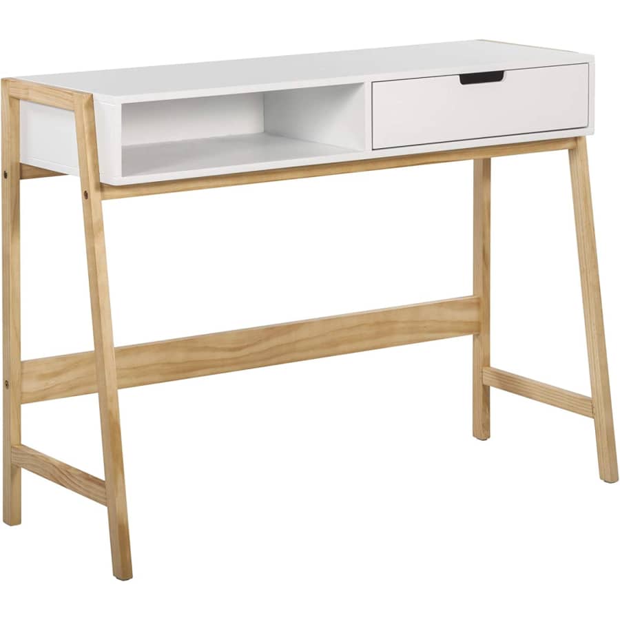 Elle Decor Jasper Wood Writing Desk for $132 Elle Decor Jasper Wood Writing Desk for $132