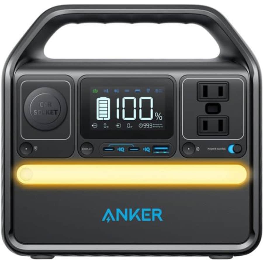 Anker SOLIX 522 Portable Power Station for $209 Anker SOLIX 522 Portable Power Station for $209