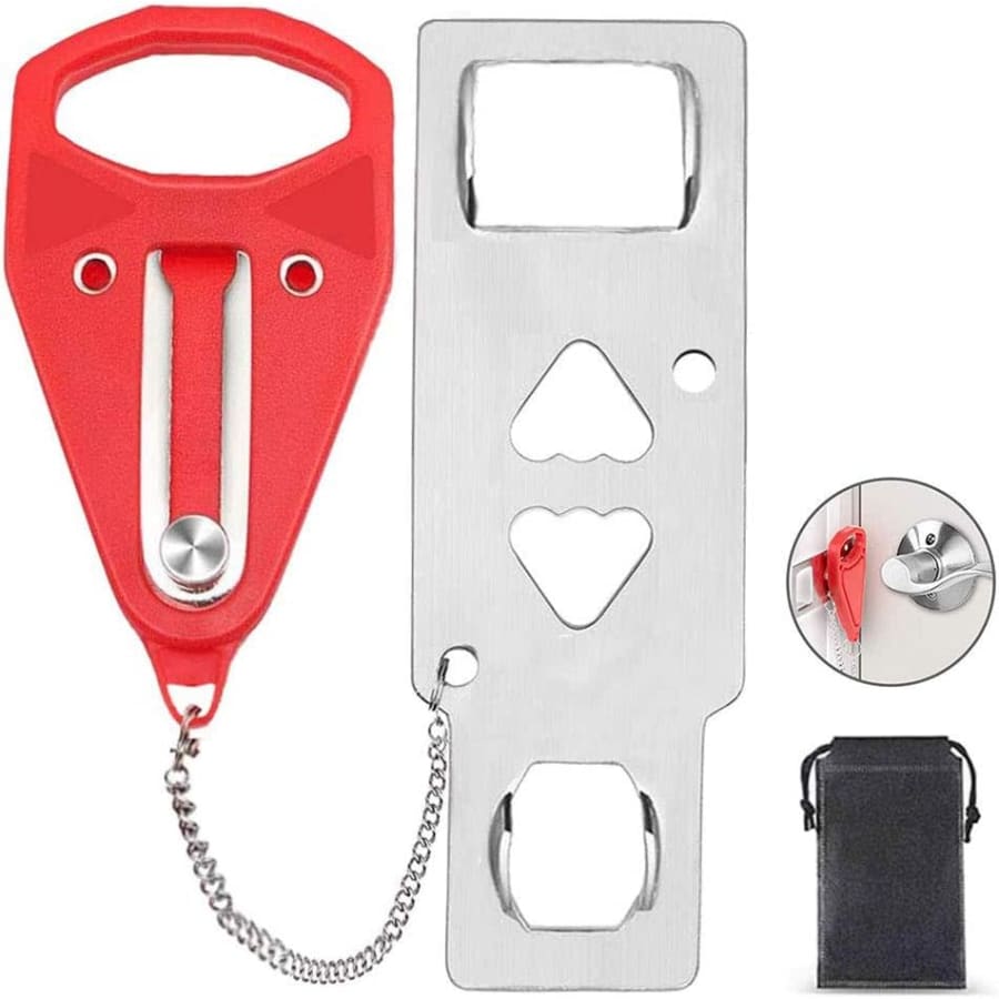 Portable Door Lock for $5