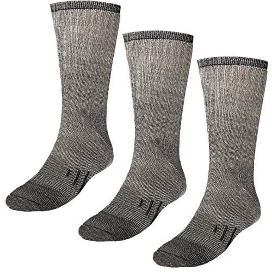DG Hill (3 Pack) 80% Merino Wool Hiking Socks Thermal Warm Crew Winter Boot Sock for Men & Women for $20 DG Hill (3 Pack) 80% Merino Wool Hiking Socks Thermal Warm Crew Winter Boot Sock for Men & Women for $20