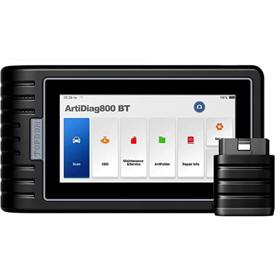 TT Topdon OBD2 Bluetooth Car Diagnostic Scanner for $400