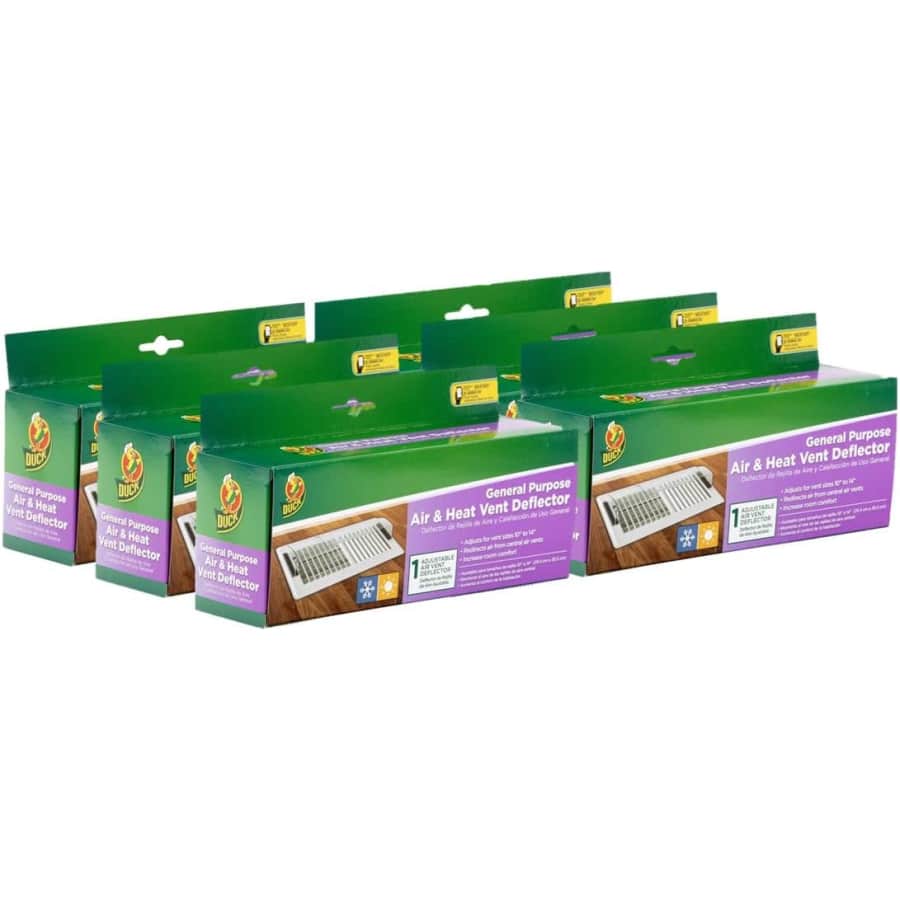 Duck General Purpose Air & Heat Vent Deflector 6-Pack for $16