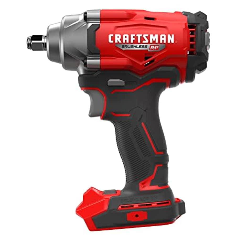 CRAFTSMAN 20V Brushless Cordless Impact Driver, 1/2 IN, Tool Only (CMCF921B) for $166