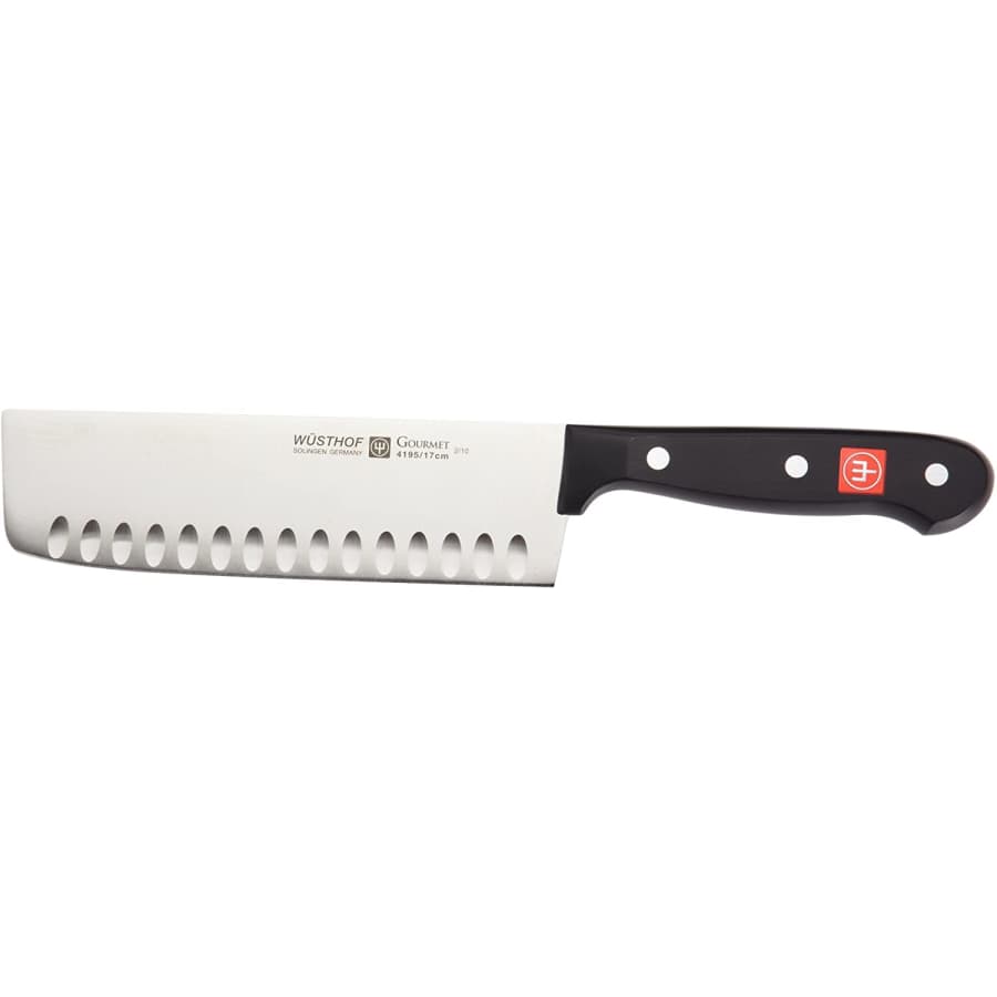 Wusthof Gourmet 7" Hallow Edge Nakiri Knife for $100