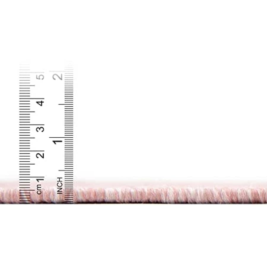 Unique Loom Collection Casual Transitional Solid Heathered Indoor/Outdoor Flatweave Area Rug (10' for $180