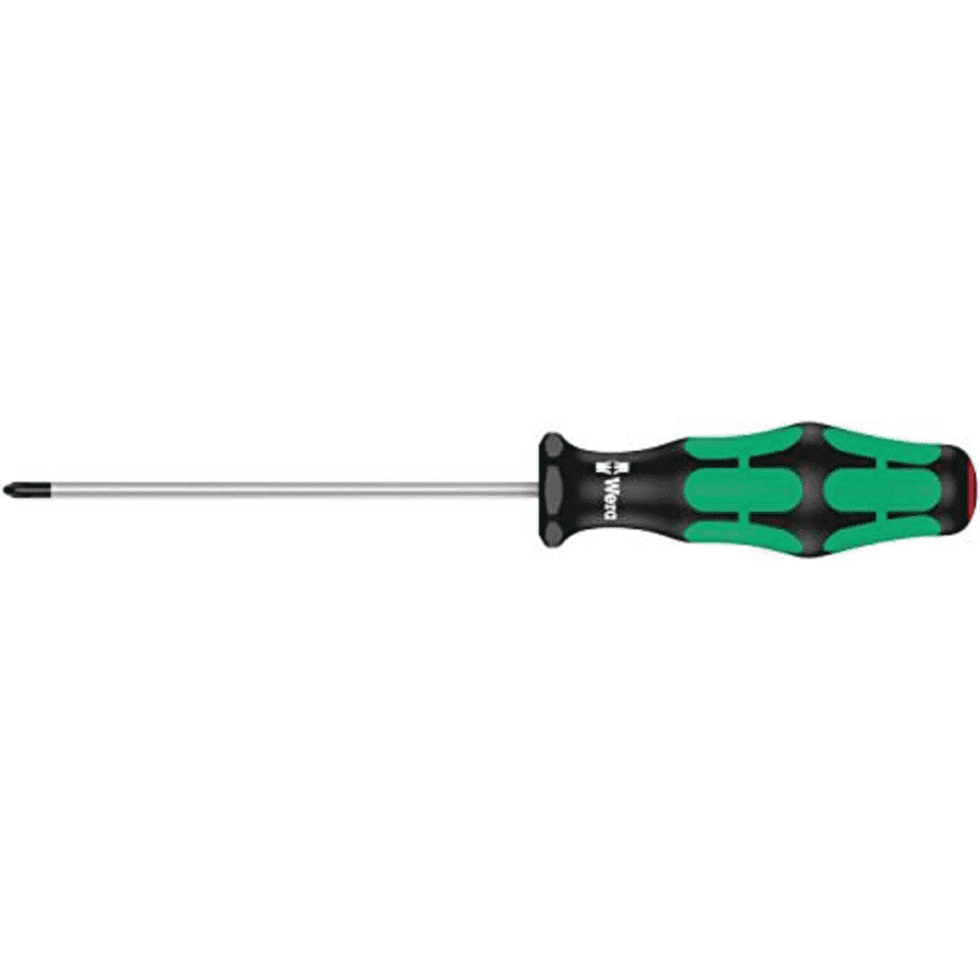 Wera 05008706001 Kraftform Plus 350 PH Phillips Screwdriver, Without Lasertip, PH 0 Head, 4" Blade for $10