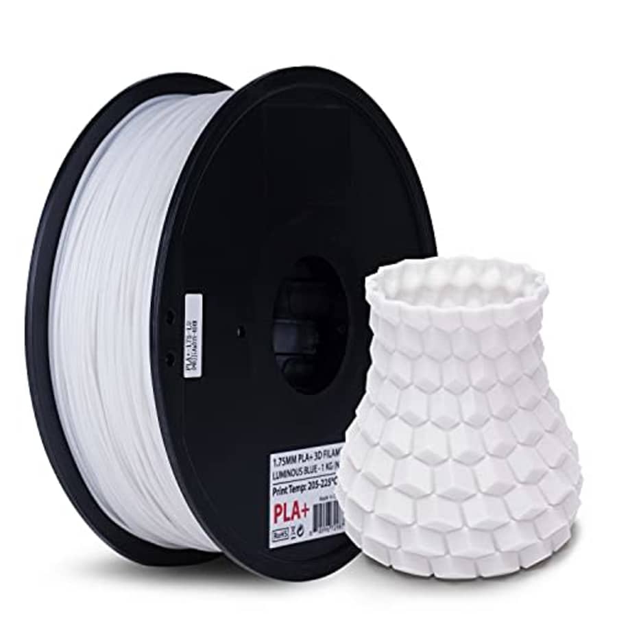 Inland PLA Plus (PLA+) 3D Printer Filament 1.75mm - PLA Pro Dimensional Accuracy +/- 0.03 mm - 1 kg for $23