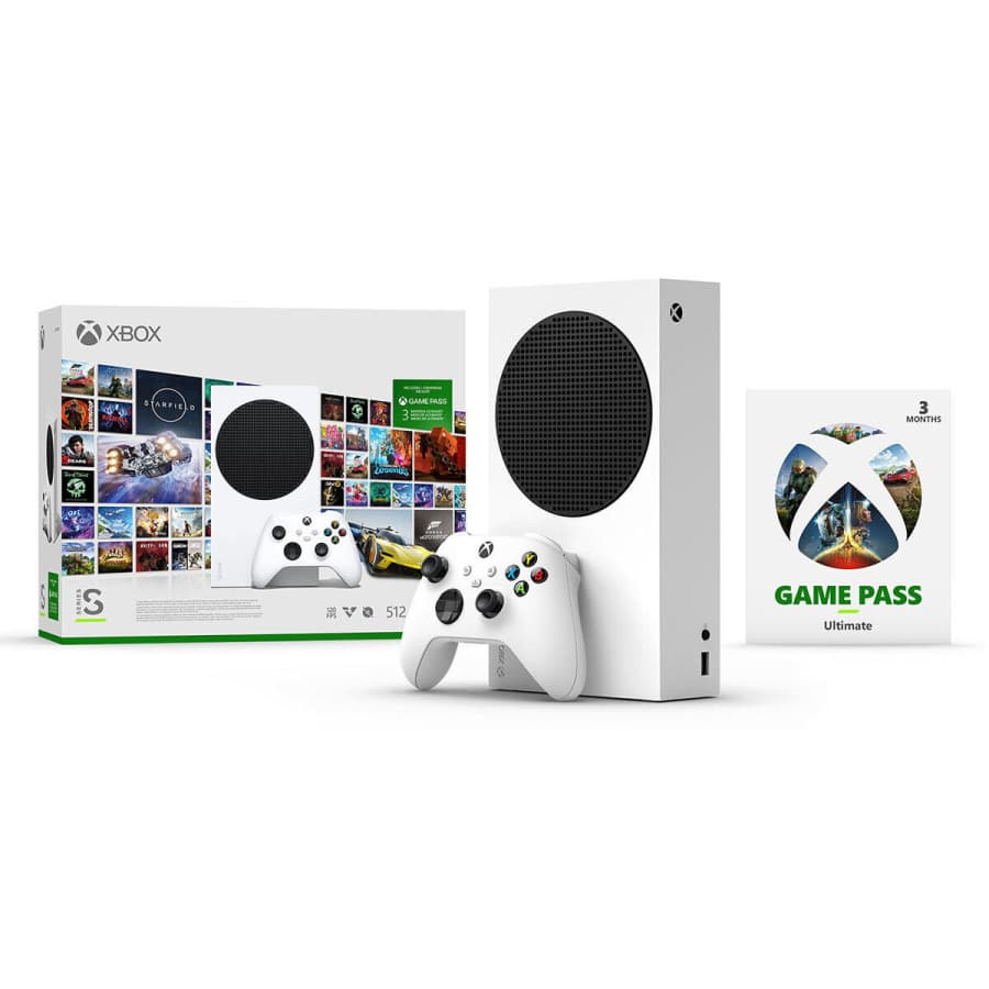 Microsoft Xbox Series S 512GB Console Starter Bundle for $240 Microsoft Xbox Series S 512GB Console Starter Bundle for $240
