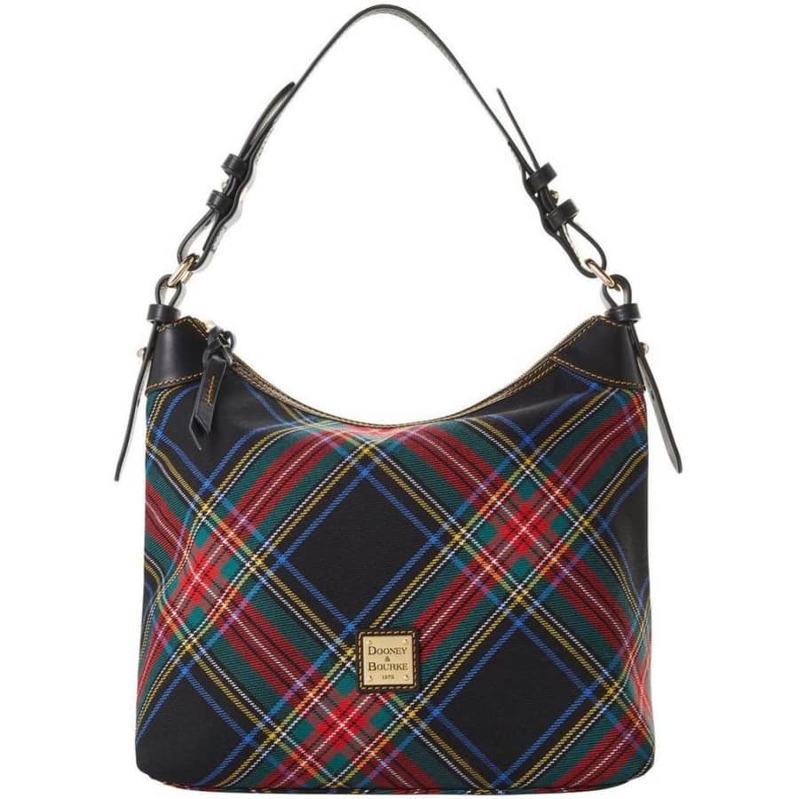 Dooney & Bourke Tartan Large Erica Hobo Bag: Preorder for $100