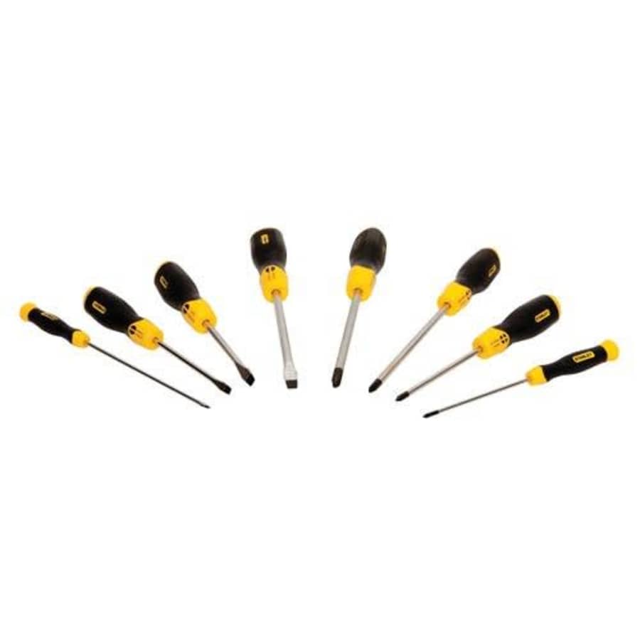 Stanley STANLEY 91-541 Cushion Grip Screwdriver Set, 8-Piece for $16