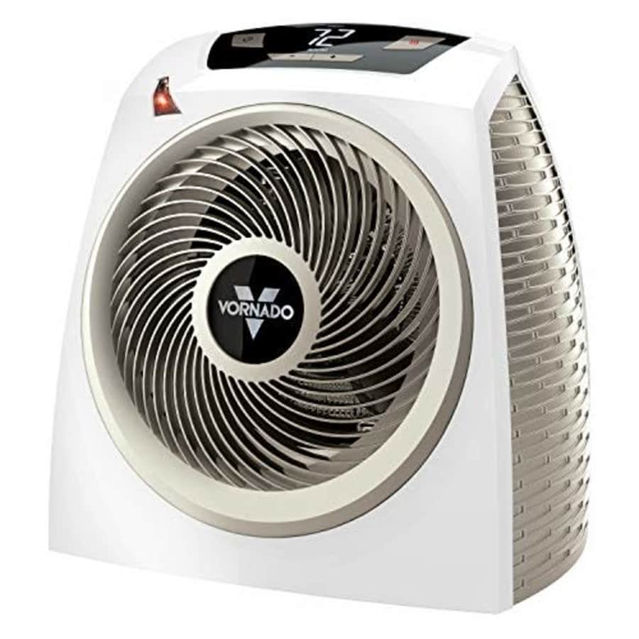 Vornado AVH10 Vortex Heater with Auto Climate Control, 2 Heat Settings, Fan Only Option, Digital for $128