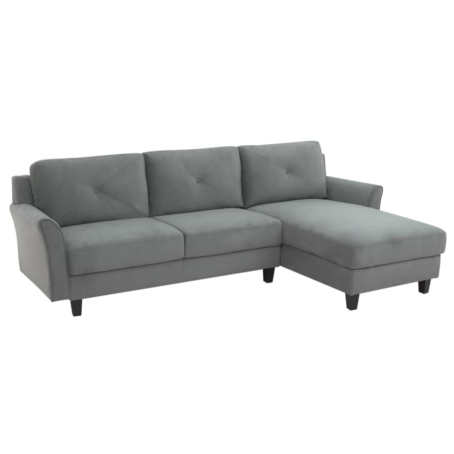 Lifestyle Solutions Harvard Microfiber Sectional Sofa for $599 Lifestyle Solutions Harvard Microfiber Sectional Sofa for $599